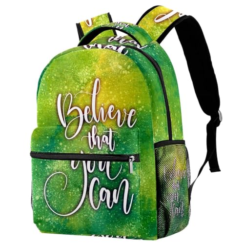Sac à dos d'école multicolore idéal pour le collège et les sorties de week-end