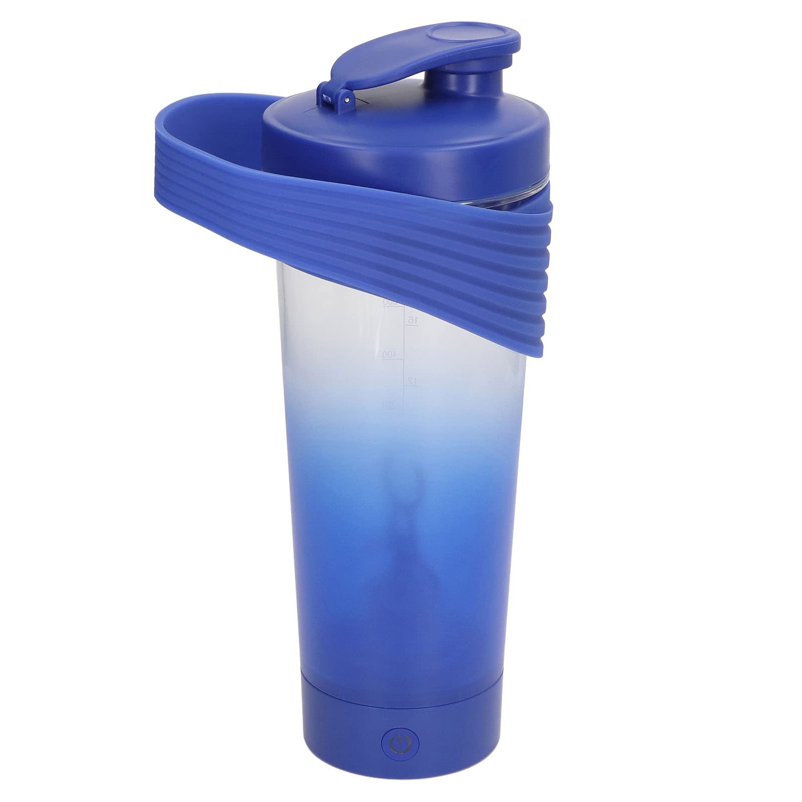 Tyenaza Botella De Batido Eléctrica, Botella Agitadora Recargable por USB De 27oz, Batidos De Proteínas Y Preentrenamiento(Azul)