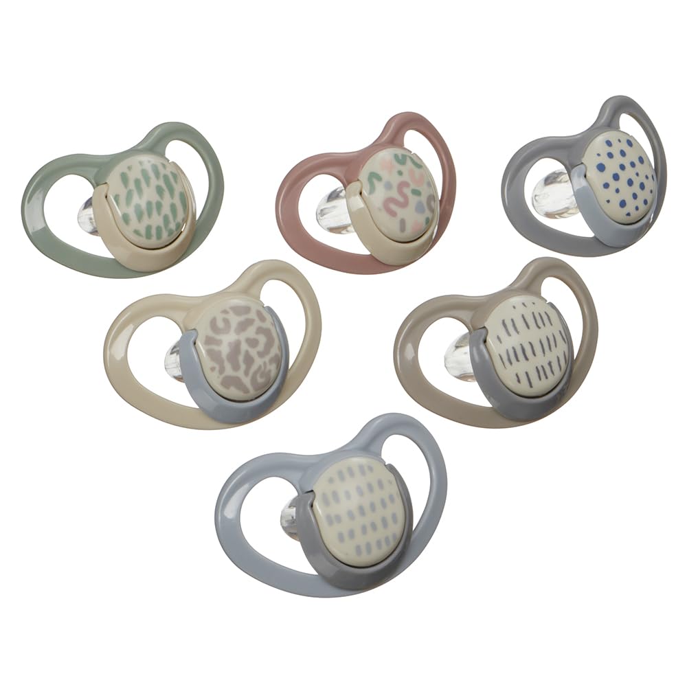 Vital Baby Soothe Airflow Dummies 6-18m+, Symmetrical Teat, Skin-Friendly, Day & Night Soothers, Steriliser Box