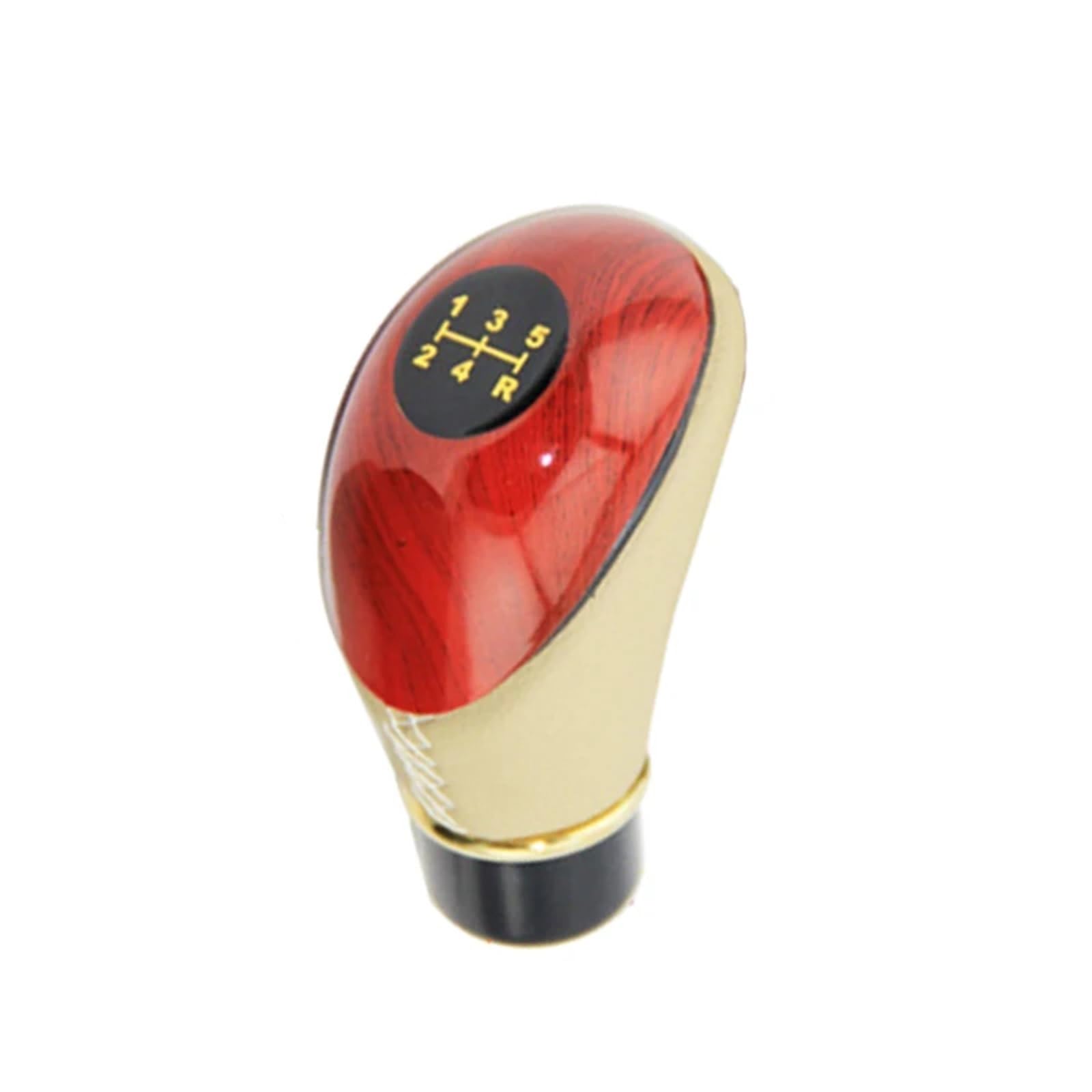 GXQKLSU Gear Shift Knob Universal Wood Color 5 Speed Gear Shift Knob Manual Transmission Gear Stick Lever Shifter Knob Gear Lever Tuning