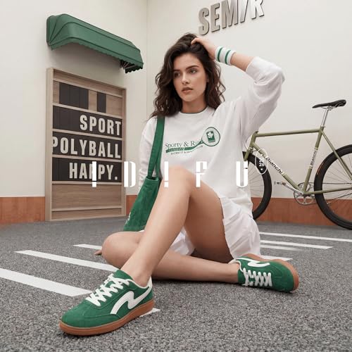 Image of IDIFU Womens Fashion Sneakers Comfortable Cute Casual Tennis Shoes