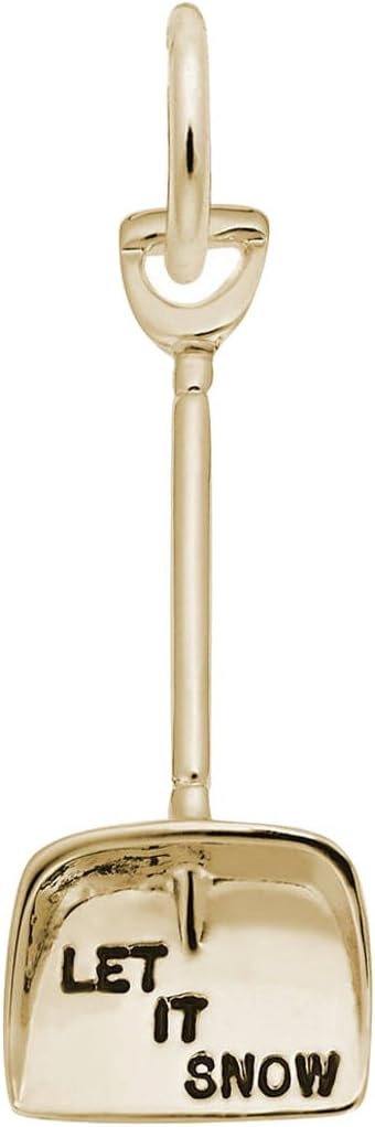 Rembrandt Let It Snow Shovel Charm