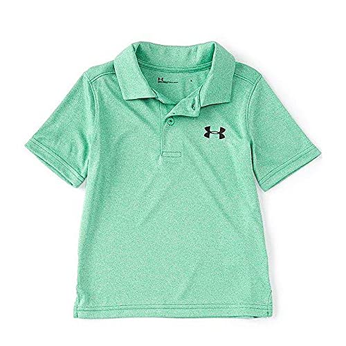 Polo Under Armour Match Play vert pour enfant journées de golf