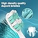 Aoremon Toothbrush Replacement Heads for Philips Sonicare C2 Electric Toothbrush Heads fit for Phillips Sonicare Protectiveclean 4100 5100 6100 5300 9900 Brush Head for G2 C1 G3 W, 10 Count
