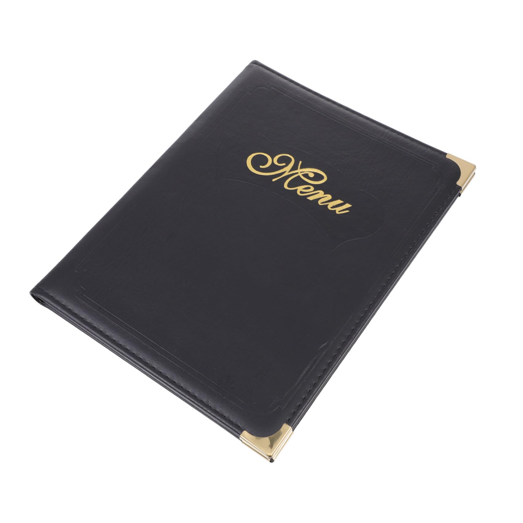 10 Piezas A4 Menú Barra De Libros Menú De Uso Restaurante Soporte De Exhibición Soporte De Menú Carpeta De Comida Simple Carpeta De Menú De Pedido Cubierta De Cuero Carpeta De