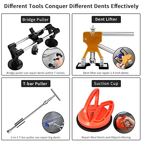 Dopke YHC-PDR-001 97Pcs Dent Puller Kit, Dent Removal Kit For Dent Repair thumb #2