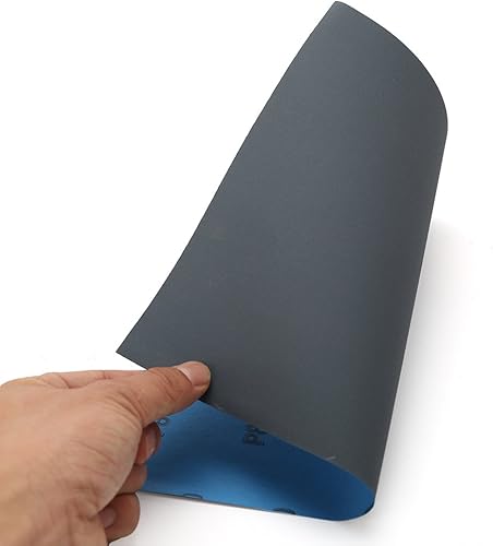 Miniatura 27 de LotFancy Papel de lija de grano 80 a 3000, 30 unidades, surtido de papel de arena húmeda seca de 9 x 11, hoja de lijado de carburo de silicio