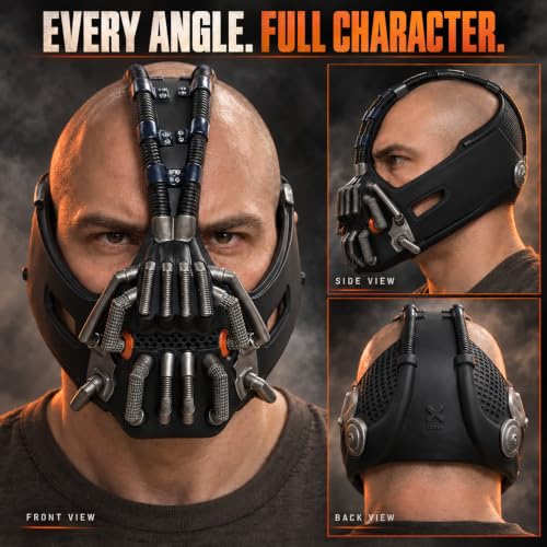 Halloween Mask for Bane Cosplay Costume Mask Adult Men Accessories - image 6