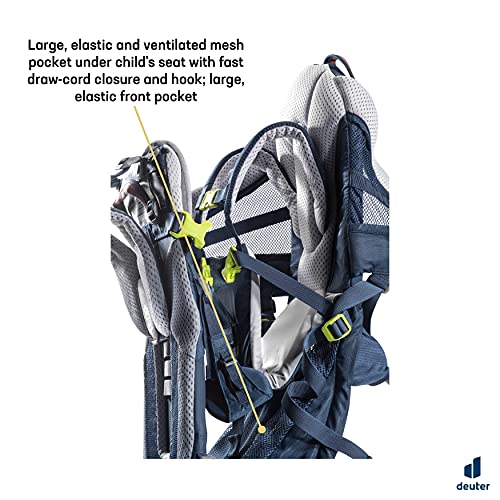 Deuter Kid Comfort Active (Standard Fit) Child Carrier And Backpack - Midnight (Standard Fit) #TOP4