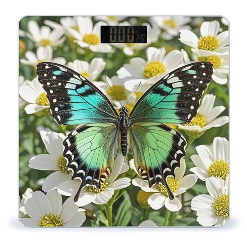 Báscula Digital de Baño Music Butterfly Precisa y Moderna miniatura 1
