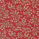 Moda Fabrics A Christmas Carol Silent Night Small Floral - Crimson - 44358-13 Fabric by The Yard