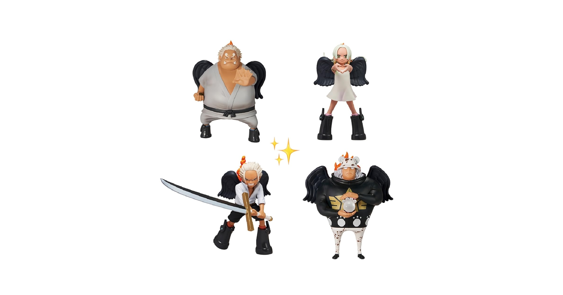 一番くじ　ワンピース未来島エッグヘッドF賞ミニフィギュアセットです。バラも○ 一番くじ ワンピース 未来島エッグヘッド｜一番くじ倶楽部