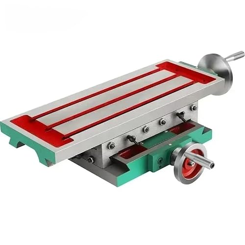 Table de travail pour fraiseuse 17,7 × 6,7 po – fraisage à 2 axes, 4 voies, compatible perceuses et fraiseuses