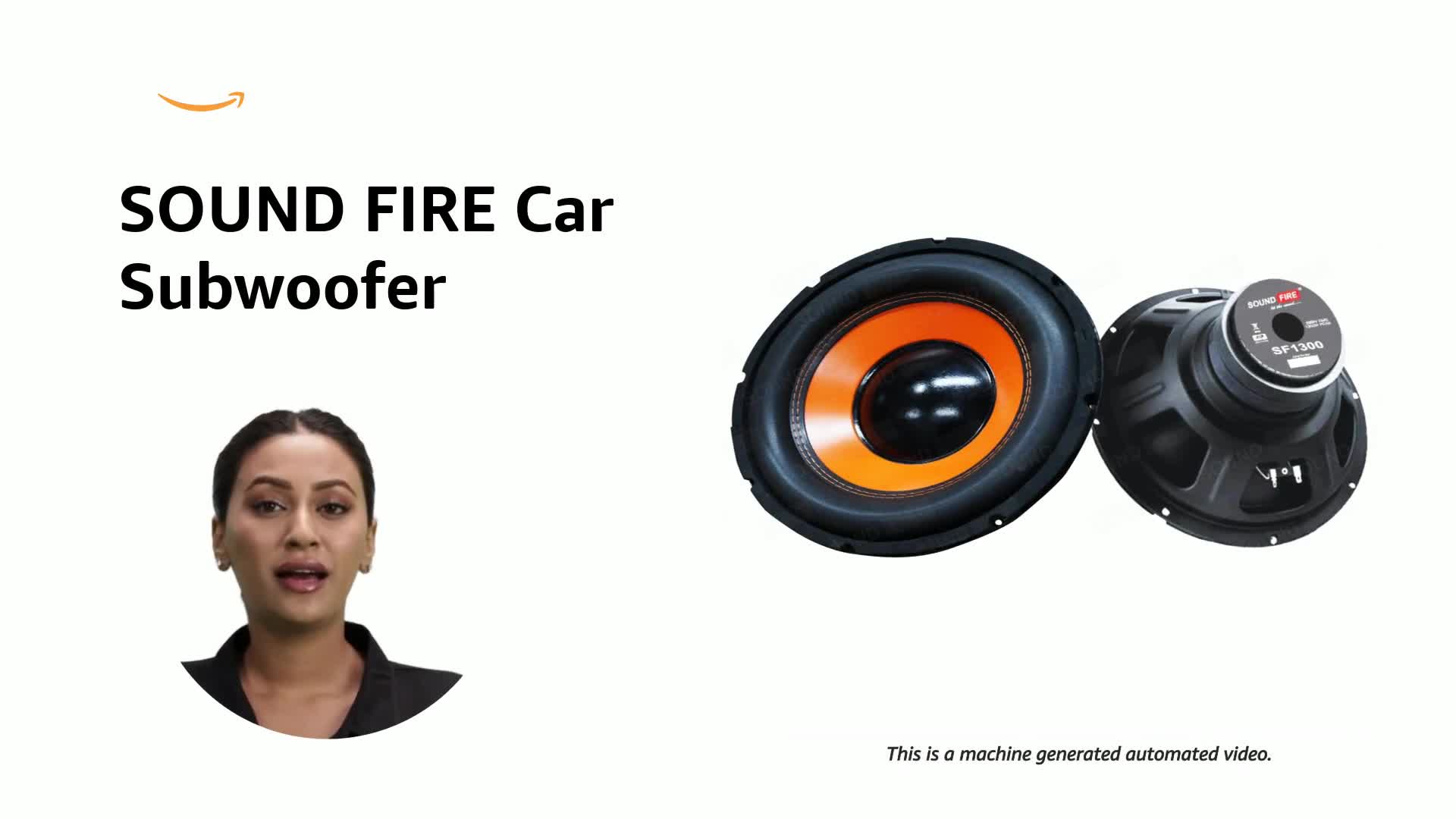 【12062】sound factory gigs over drive SOUND FIRE SF-1300 Orange 1300W 12