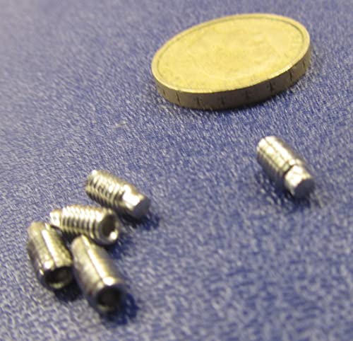 18-8 Stainless Steel Extended Tip Set Screws M4 x .7 mm x 8 mm Length 50 pcs