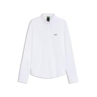 Boss Maglietta da Uomo, Bianco 100