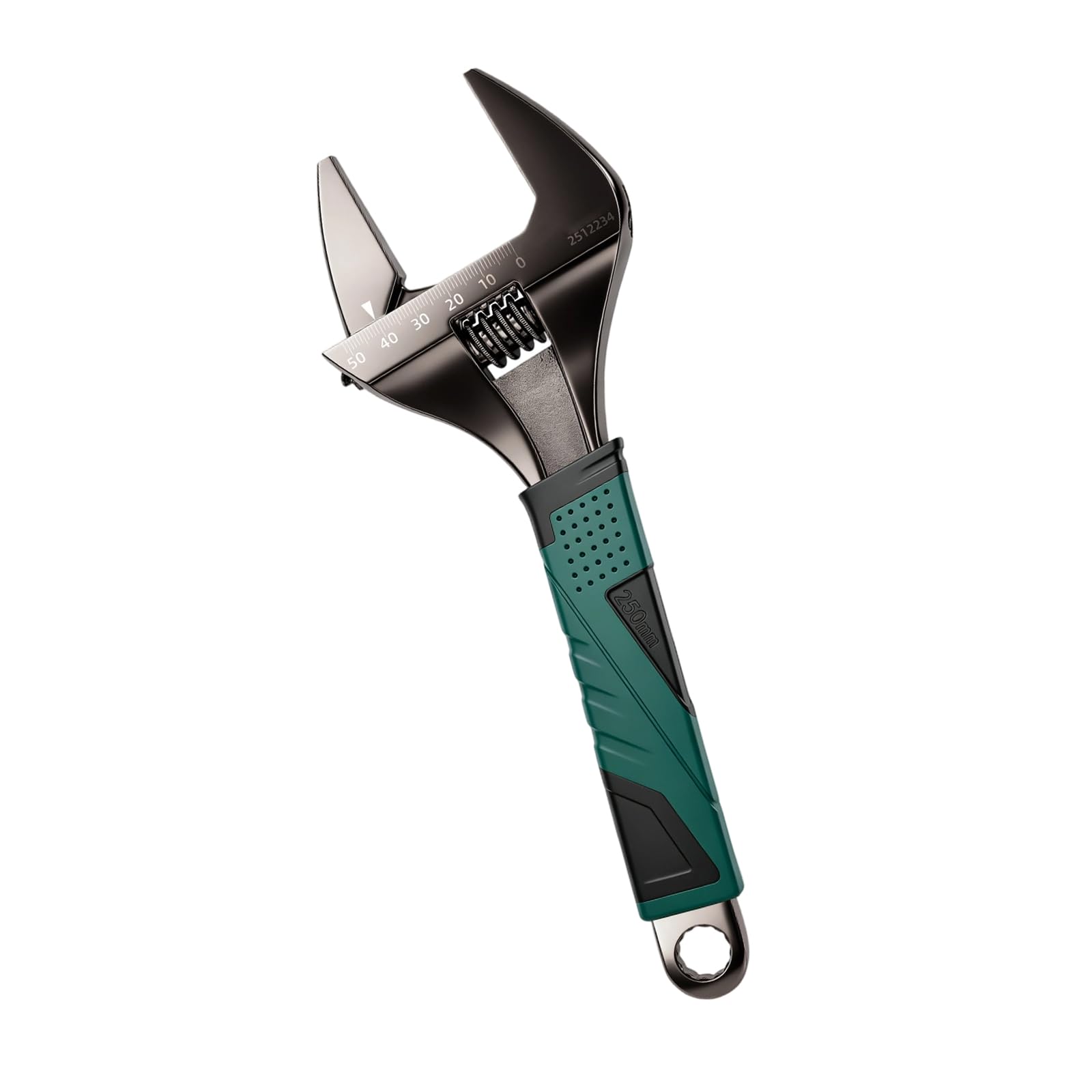 ljhnba Duty Adjustable Wrench with Accuracy Scale and Antislip Grip for Industrial Maintenance and DIYer Projects Wide Capacity Adjustable Wrench