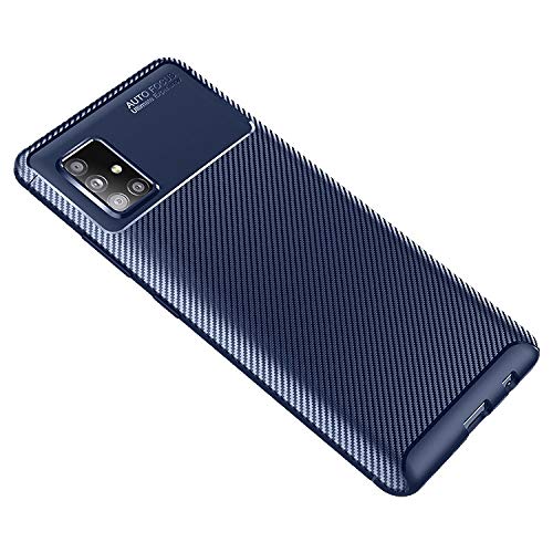 Galaxy A51 5G シンプル ケース/カバー TPU カーボン調 耐衝撃 ソフトケース ギャラクシー A51 5G 頑丈ケース/カバー ケース おしゃれ スマートフォン/スマフォ/スマホケース/カバー