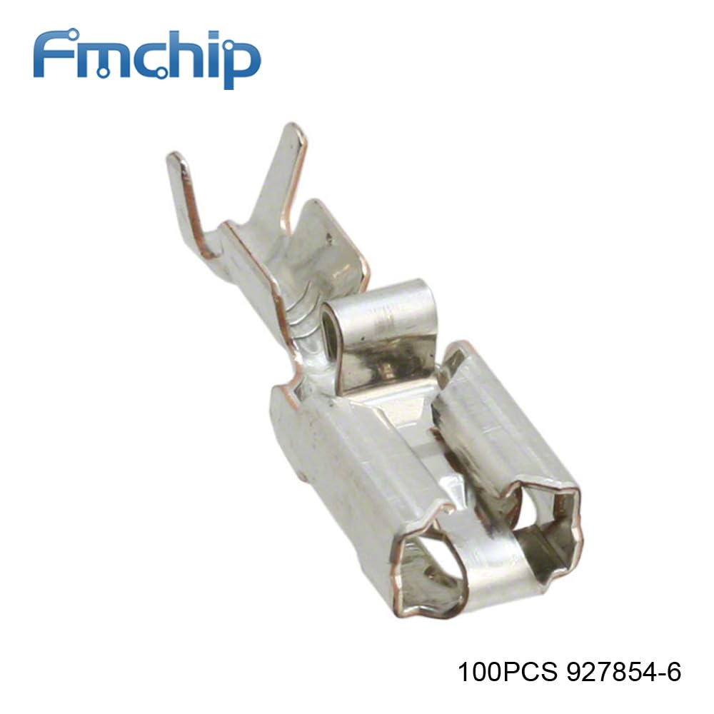 Wiring Connecting Terminals - FMchip 100PCS 927854-6 Conn QC RCPT 13.5-17AWG 0.250 - (Package: 100Pcs & Above)