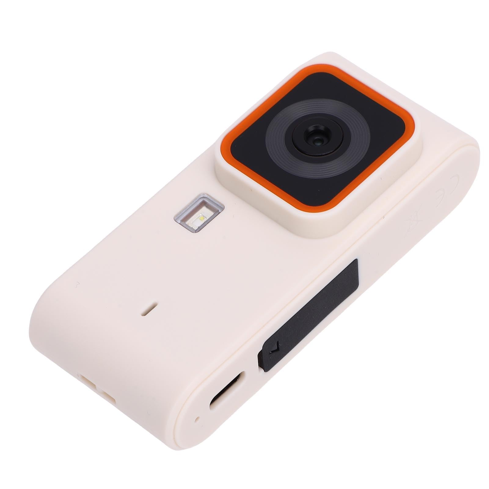Generic Camera CCD Vintage, Fotocamera Digitale FHD 1080p Screen da 1,47 Pollici per Principianti per Selfie Fotografie di Viaggio (WHITE)