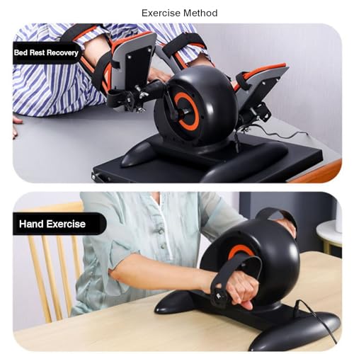 Pedal Exerciser mini bicicleta de ejercicio con resistencia ajustable miniatura 6