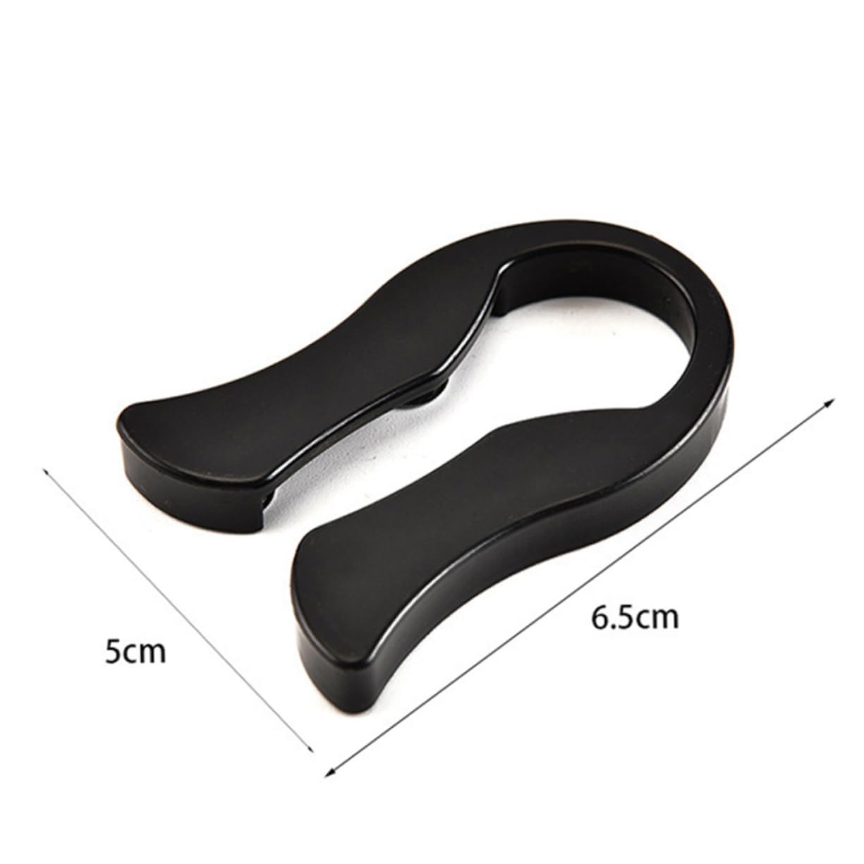 COLLBATH 12pcs Simple Foil Cutter Convenient Lid Lifter for Wine Bottles Ergonomic -skid Handle Kitchen Gadget Black
