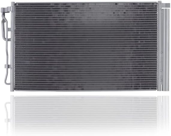 A-C Condenser - Cooling Direct Compatible/Replacement for '21-23 Hyundai Elantra Sedan 4-Cylinder 2.0 Liter Parallel Flow With Receiver & Dryer - 97606AA000