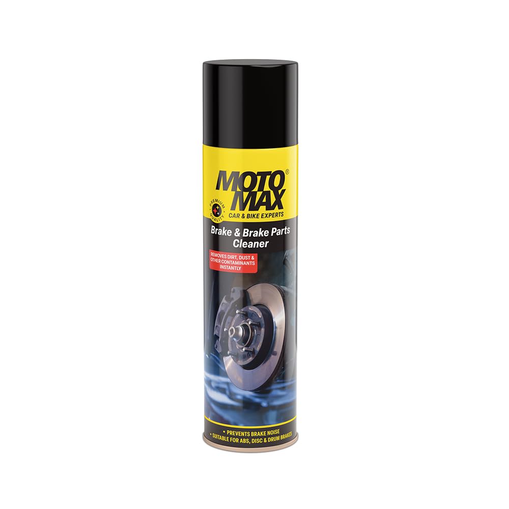 Motomax Brake & Brake Parts Cleaner, 500ml| Remove Dirt, Dust and other contaminants instantly|Prevent noise & chatter|For Disc & Drum Brakes of Two-wheeler, Cars,Machinery, Motor, Commercial vehicles-image-9