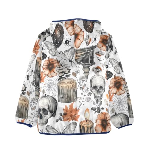 CHIFIGNO Zip up Hoodie for Boys Printed Boys Jackets Winter Coats for Boys with Pockets for Toddler and Kids2