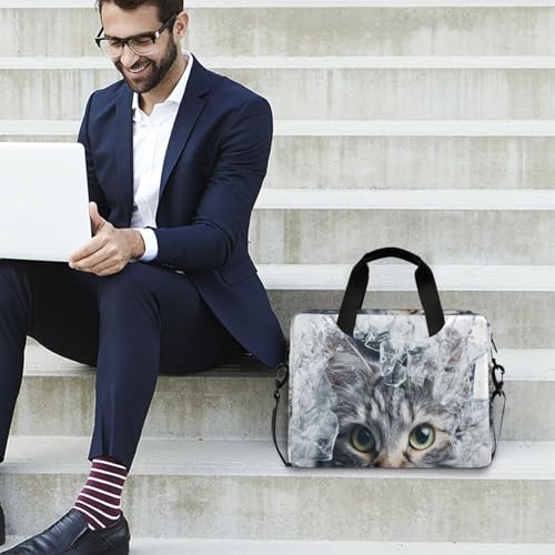 Funda para portátil 15.6 pulgadas con diseño gato miniatura 3
