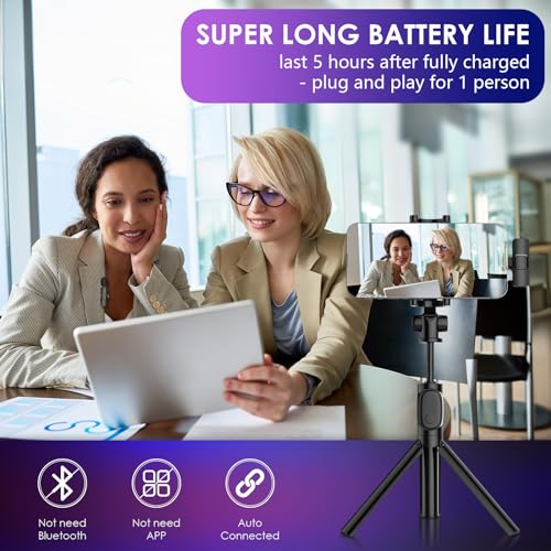 Wireless Microphone for iPhone iPad - Cordless Lavalier Lapel Mini Mic, Clip on Tiny iPhone Microphones Using on Video Recording,Dubbing (Single) - Image 3