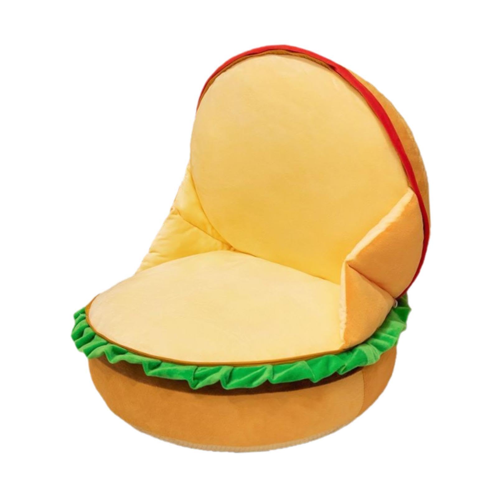 bnf® Hamburger Floor Cushion Soft Tatami Seat Mat for Home Living Room Bay Window-Home & Kitchen-Furniture-Garden & Outdoor Furniture-Cushion Covers