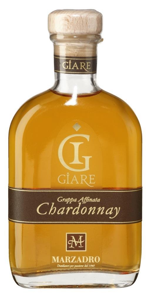 Marzadro grappa amarone chardonnay gewurztraminer collezione giare 3x cl.20