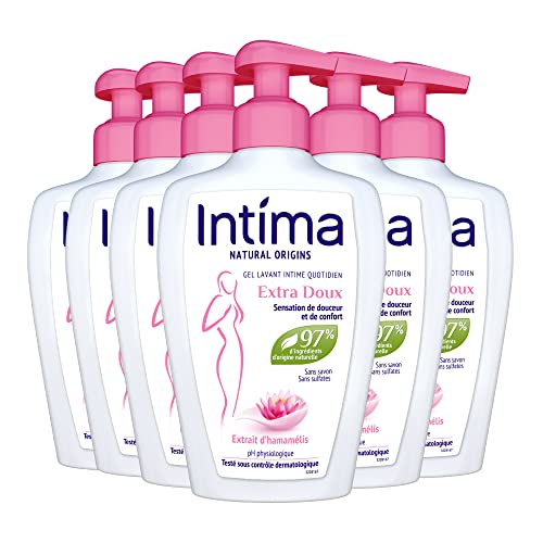 Intima Natural Origins – Gel extra suave – 6 x 200 ml