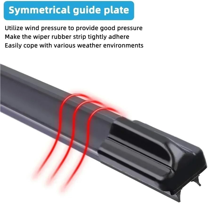 トヨタ ヤリス MK1 ヤリス MK2 ヤリス MK3 フロントガラスワイパー ダブルラバー カーワイパーブレード カーアクセサリー