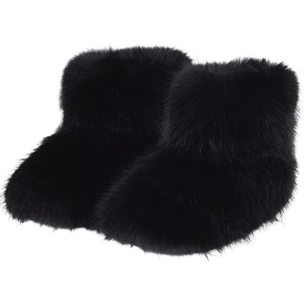 Bottes de neige style princesse pour filles parfaites pour les fêtes