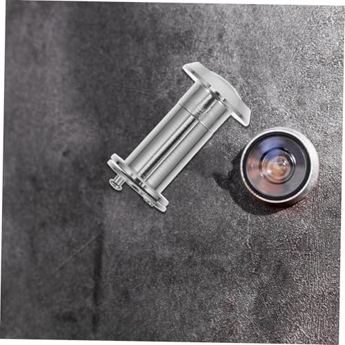 WOONEKY Mirilla para puerta con lente de ojo de pez y gran angular, mirilla resistente para puerta miniatura 7