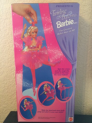 Muñeca Barbie Bailarina Giratoria miniatura 2