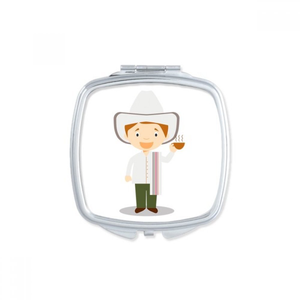 Miroir de poche portable idéal pour vos retouches maquillage en déplacement