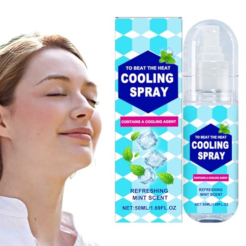 Después De Sun Spray | Spray De Enfriamiento De 50 Ml Portátil - Suministros Para El Cuidado De La Piel Para La Familia De Los Botes De Bronce Comodidad De Enfriamiento Instantáneo: Esta Niebla De Enf