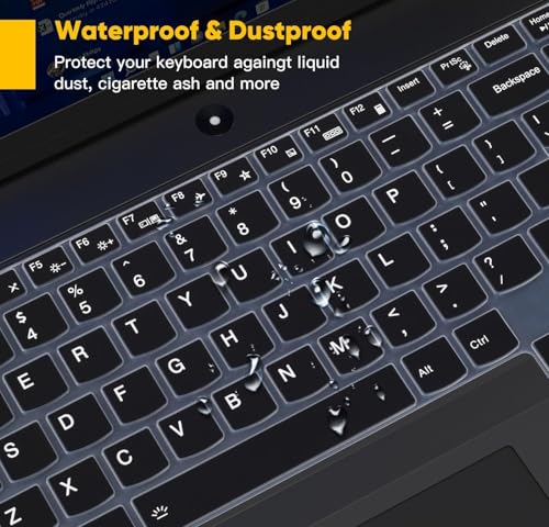 Image of Dust and Waterproof Silicone dust Cover for Lenovo Legion 5 5i 5p 5pi 7i 15.6 inch & 17.3 inch laptops -Black