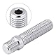 Verlängerter Radbolzen 50mm, Wheels Stud, 20pcs 57mm Extended Wheels Stud Conversion Wheels Bolzen konvertierung 12x1,5 auf 12x1,5 Schraubenadapter