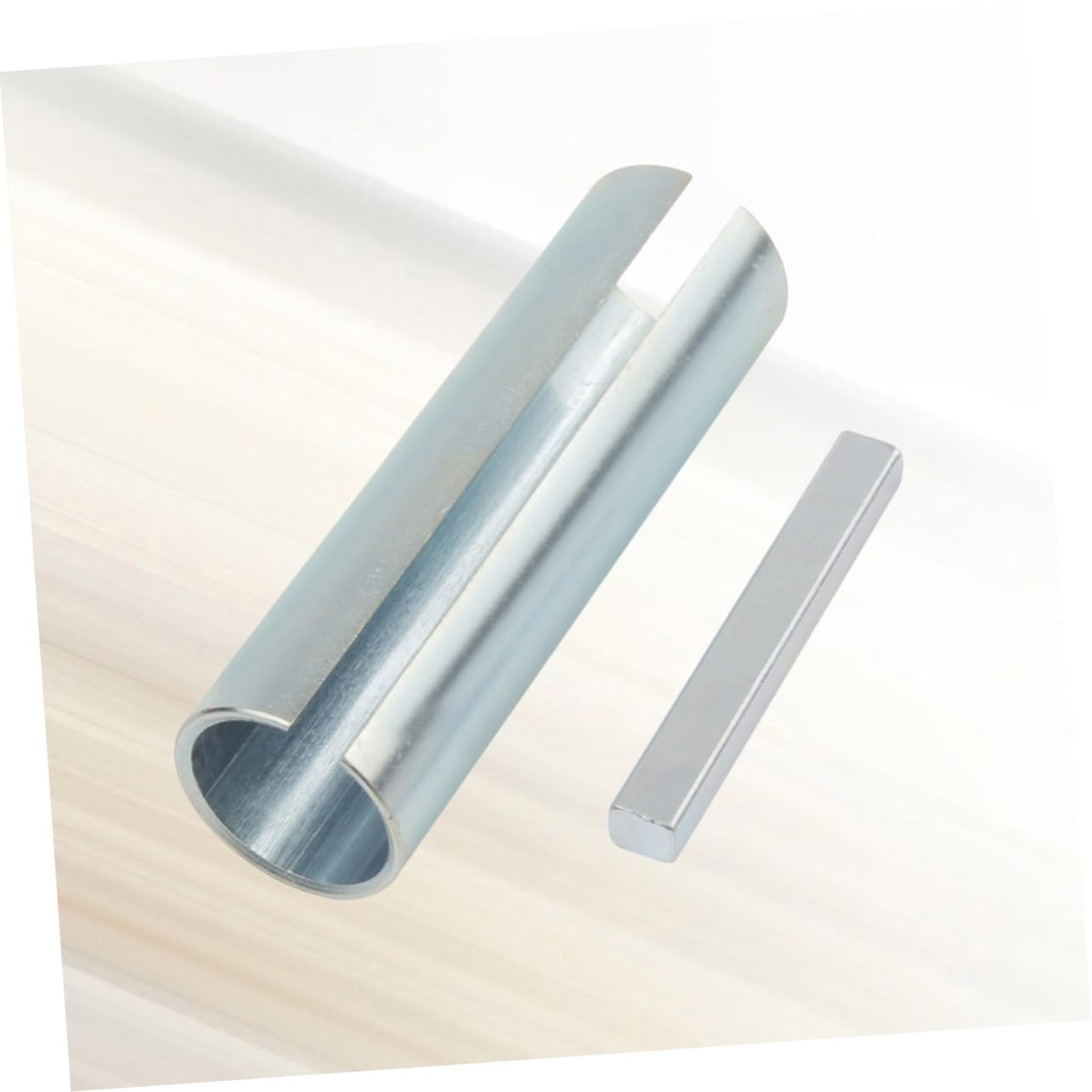 iplusmile Albero Chiave Piana Alta Affidabilità in Ferro Argento per Pulegge Riduttore Manicotto Adattatore 3/4" a 7/8" e Adattamento Precisione