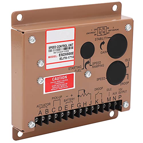 Yctze Electronic Speed Governor for Generators ESD5500e - Reliable Speed Controller Module with Easy Installation for Enhanced Performance and