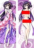 Xugang Date A Live Yatogami Tohka Double-Sided Printed Decorative Pillowcase Full Body Animation Pillowcase Dakimakura, Cartoon Characters 150x50cm Peach Skin/2WAY
