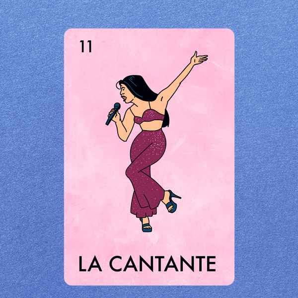 Pop Threads La Cantante Singer Mexican Lottery Funny Parody Tejano Music Youth Kids Girl Boy T-Shirt2