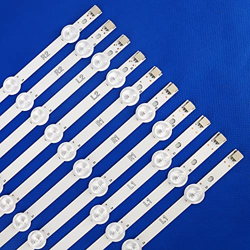 Barra de retroiluminación LED para TV LG 42LN5700 de 10 unidades kit 6916L-1214A