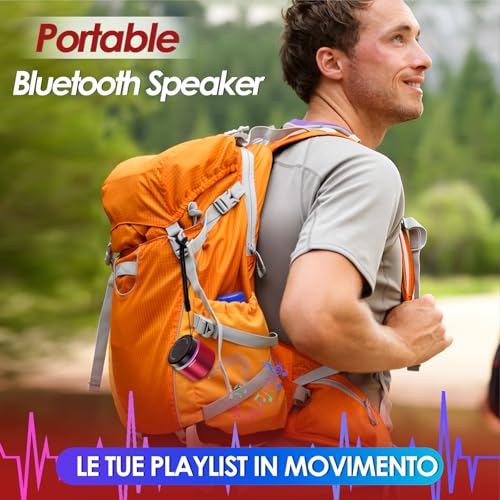 Image of Portable Bluetooth Speaker Mini Speakers, Wireless, HD Microphone
