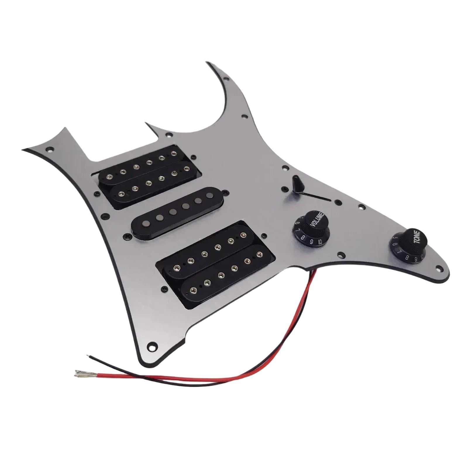 Juego De Pastillas De Golpeador De Guitarra Precableadas Piezas De Repuesto HSH Alnico 5 | Recogida del golpeador