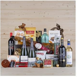 Kit de Noël assorti avec Palette Ibérica - Palette d'appât ibérique, Cava, Vinos, Embutids, Conserves, Chocolat - Spécial cadeaux, Noël, Roi